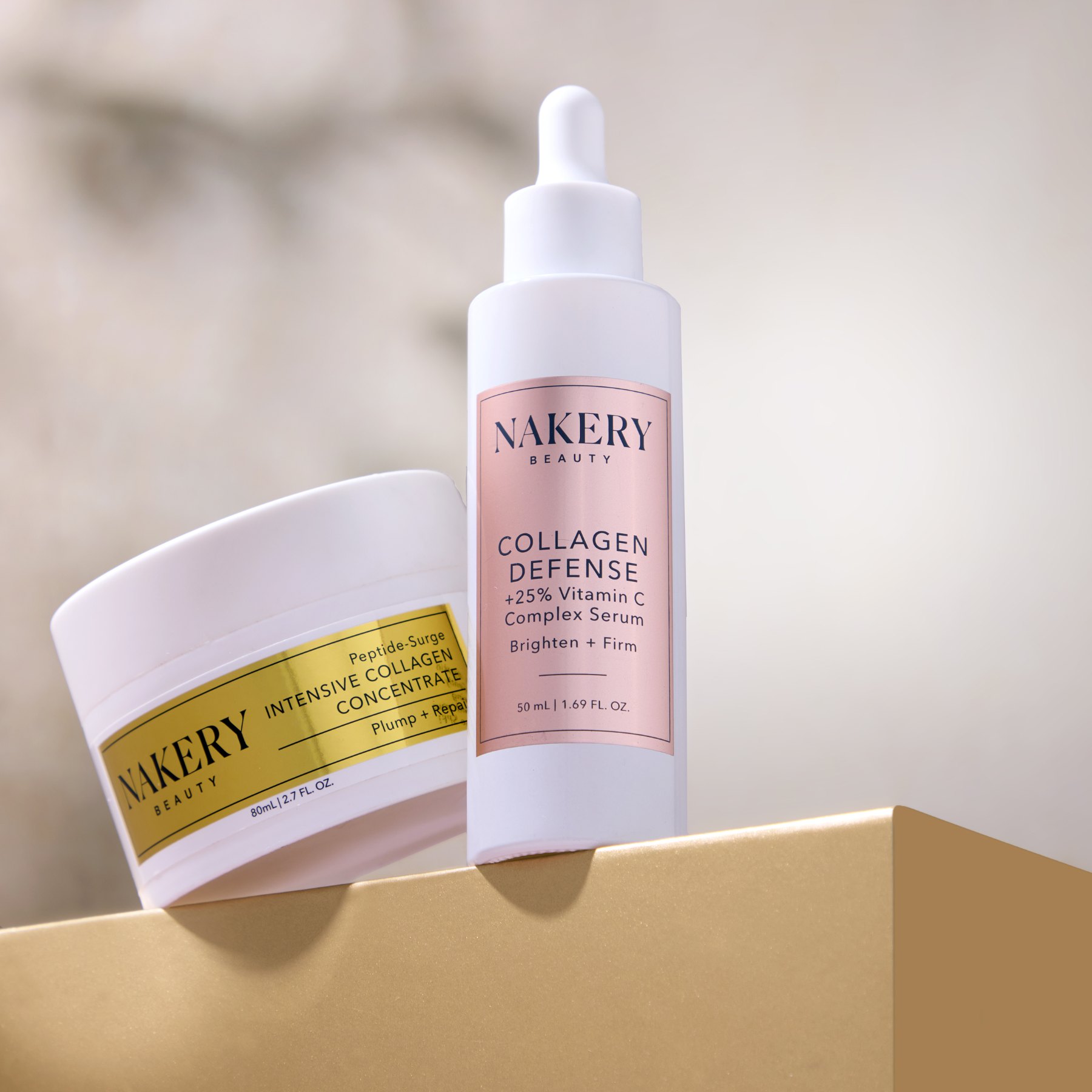 Collagen Defense serum and cream
