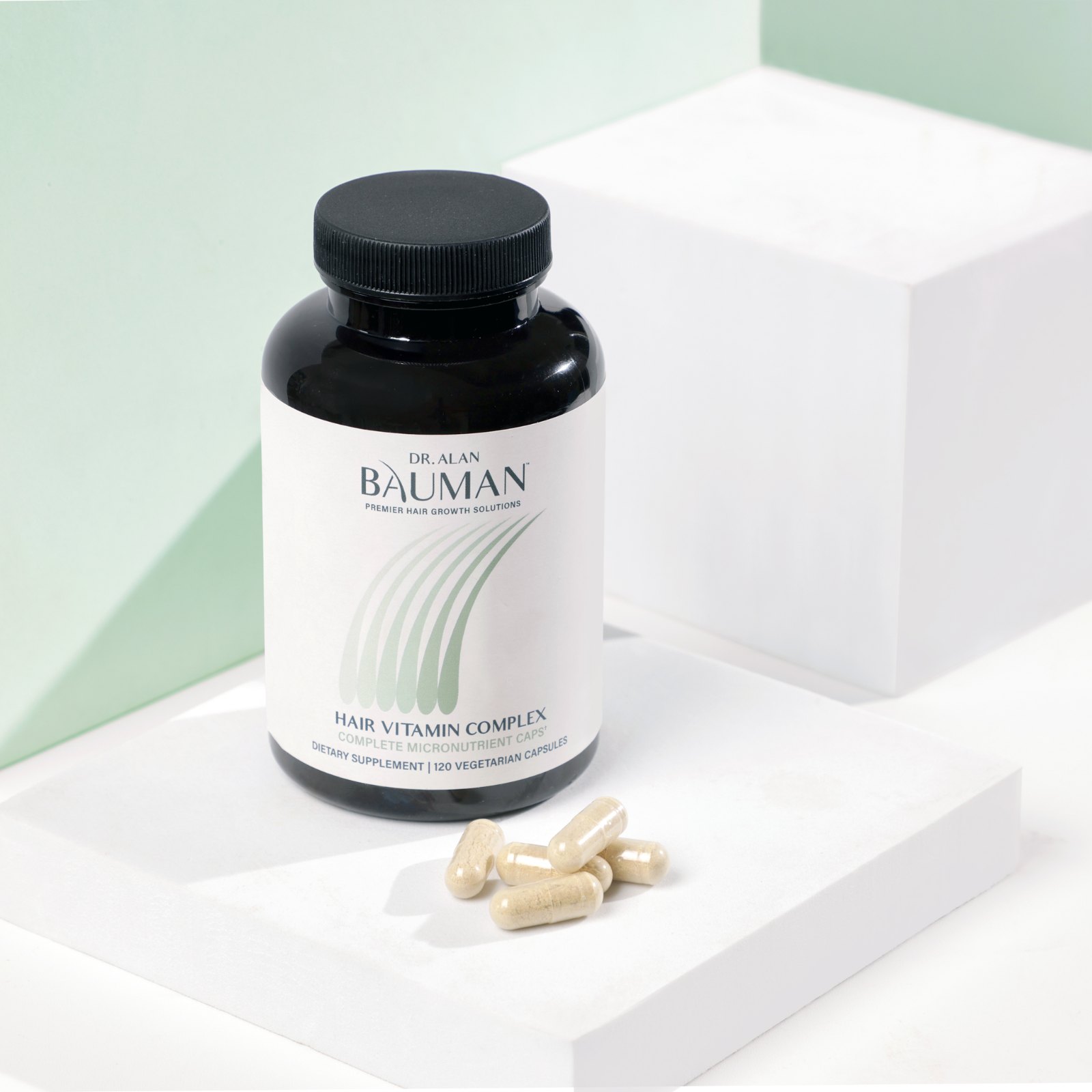 Dr. Alan Bauman Hair Vitamin Complex with capsules