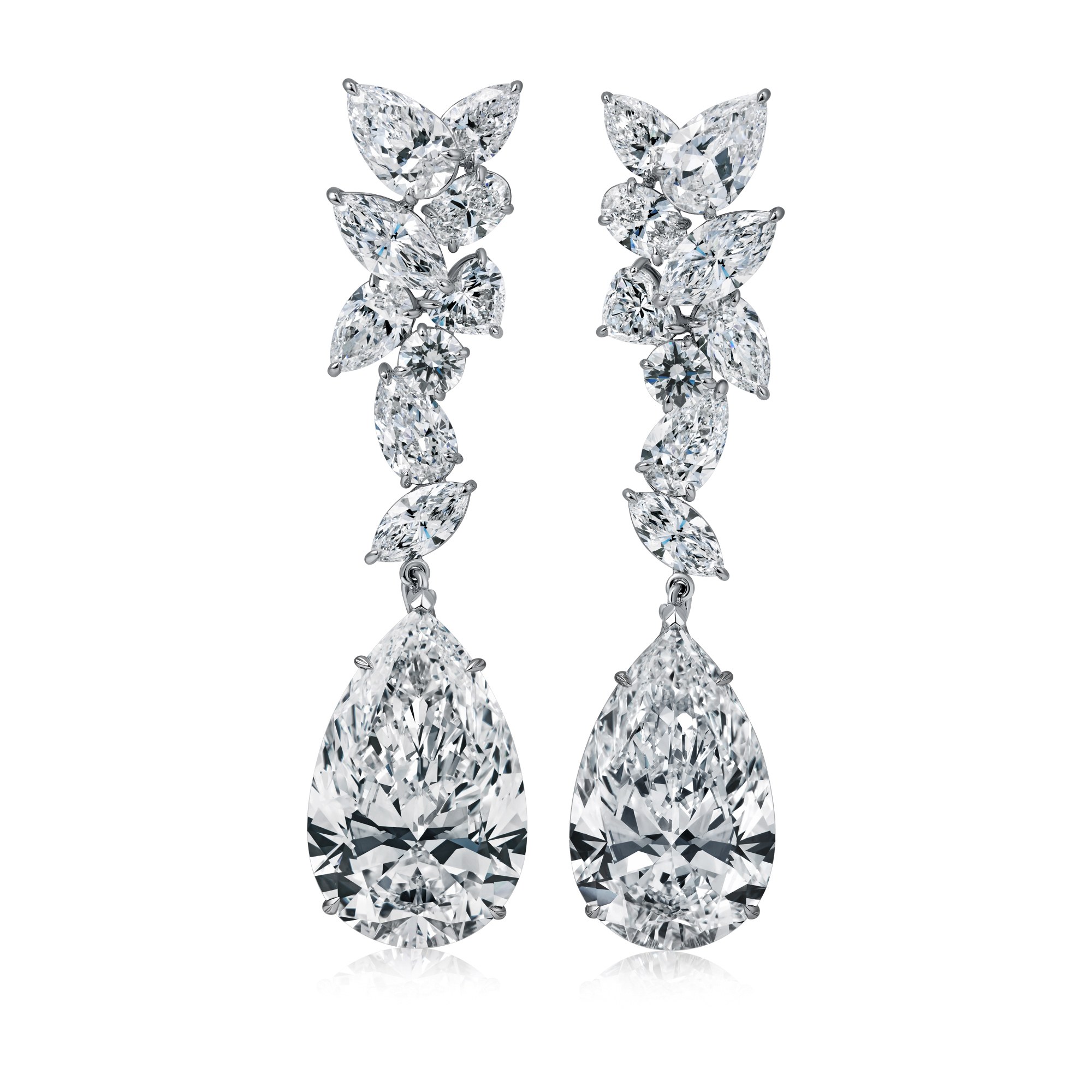 Magnificent Twins diamond earrings