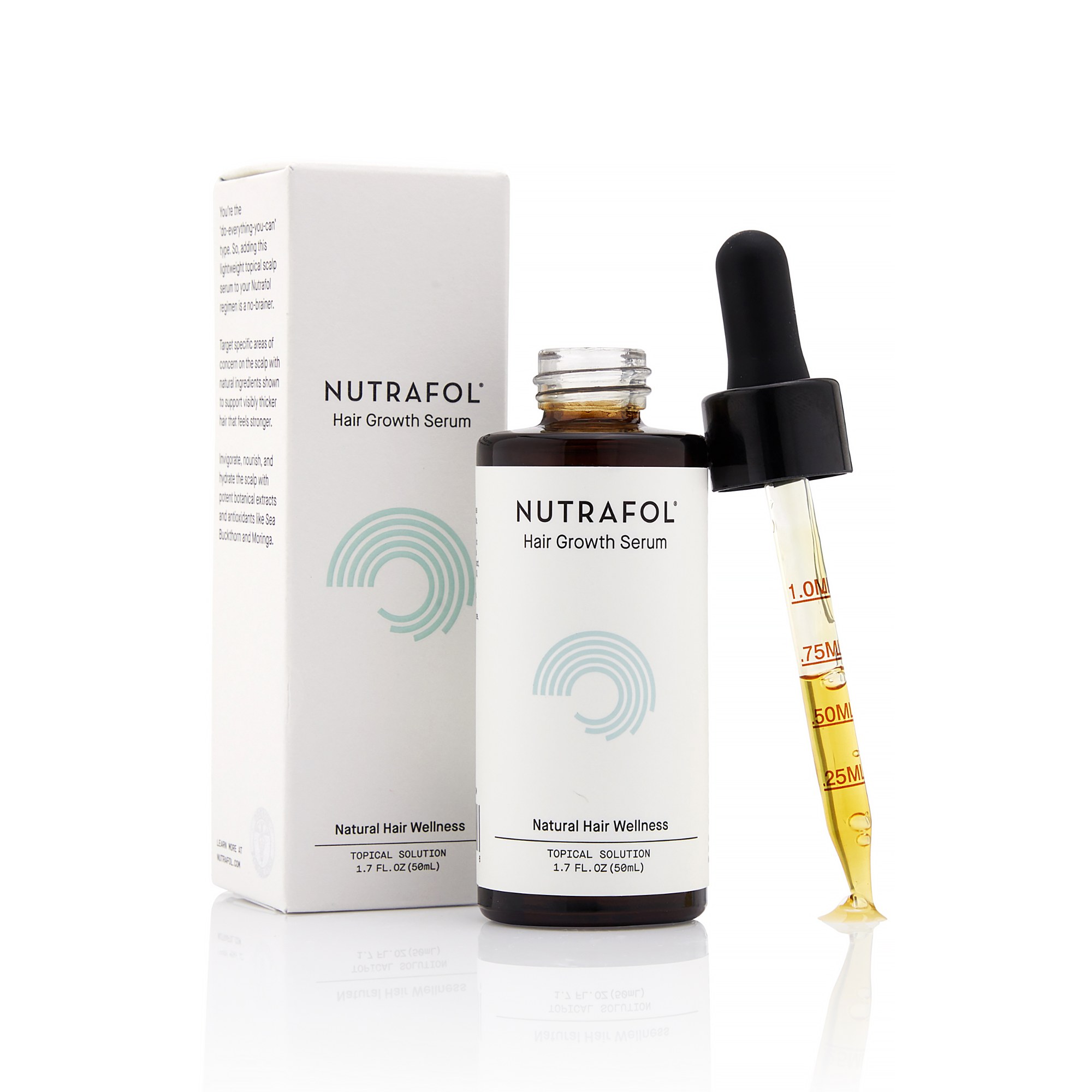 Nutrafol Hair Growth Serum with box and dropper